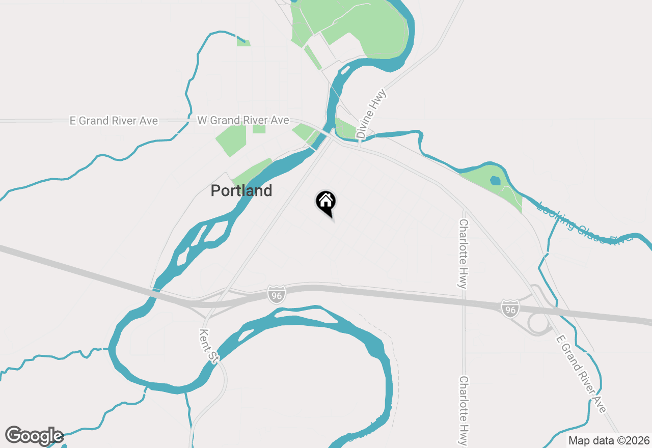 Map of 431 Smith Street, Portland, MI 48875