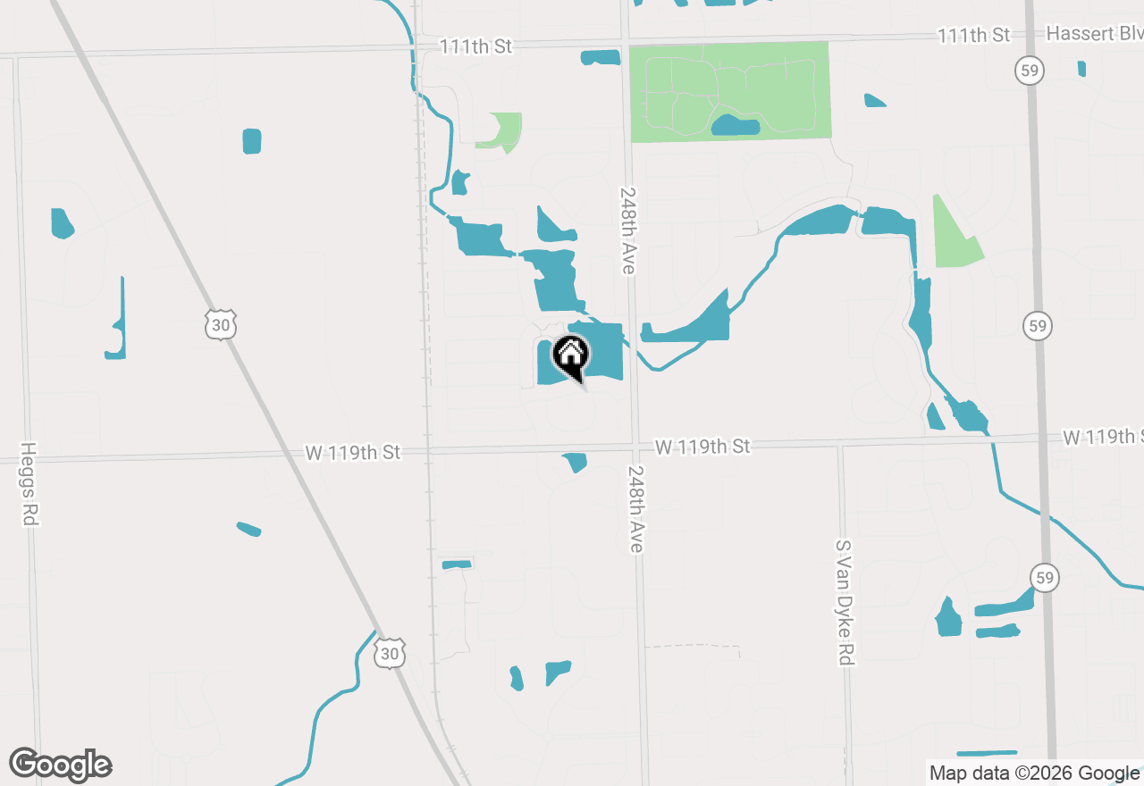Map of 24928 Gates Lane, Plainfield, IL 60585
