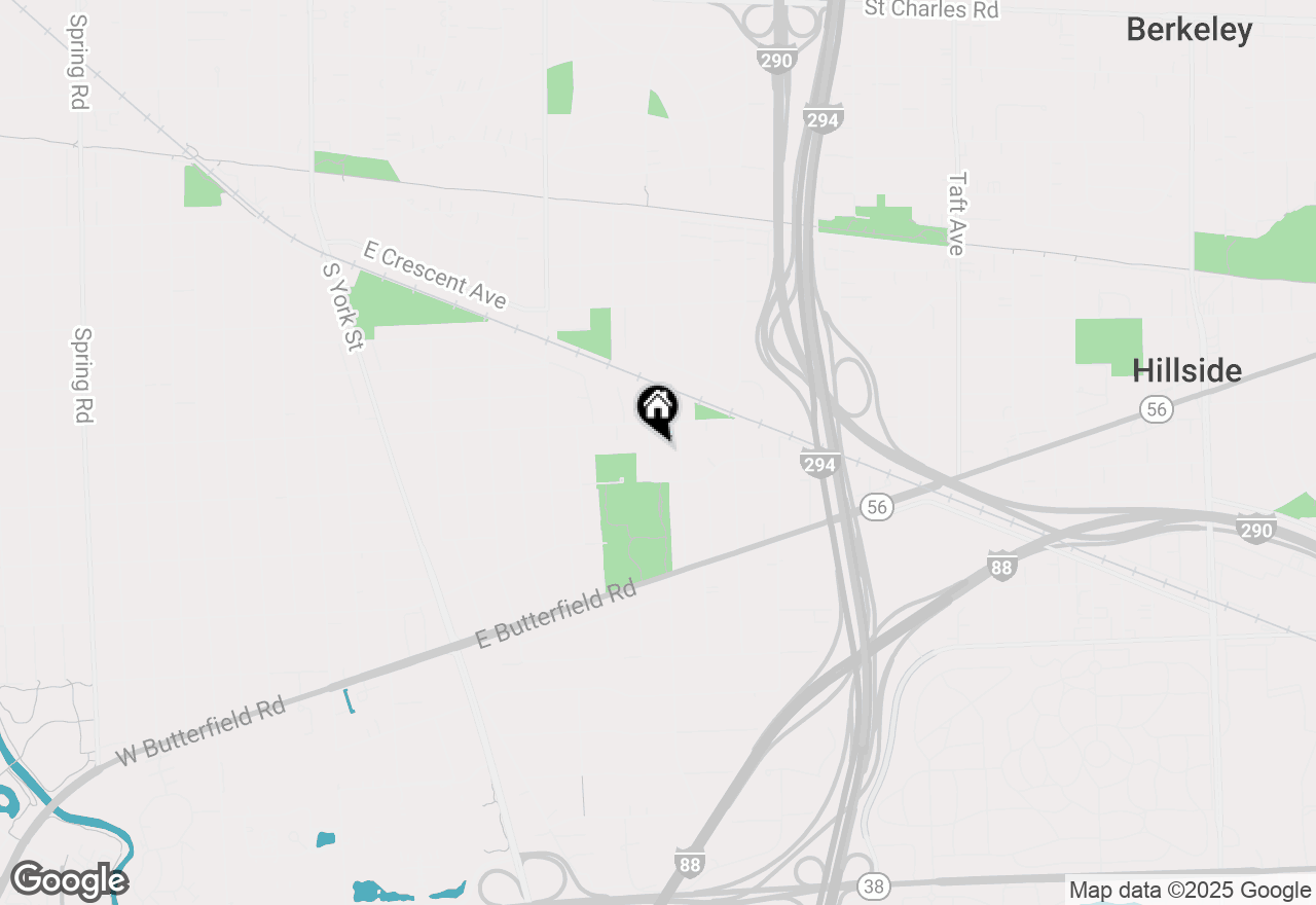 Map of 769 S Stuart Avenue, Elmhurst, IL 60126