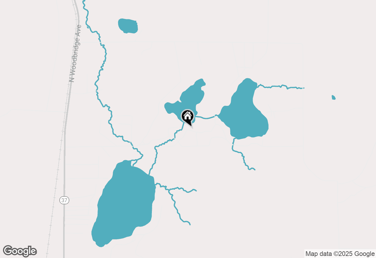 Map of 1267 W Channel Street, Bitely, MI 49309