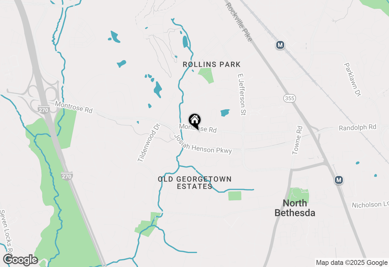 Map of 12035 Treeline Way, North Bethesda, MD 20852