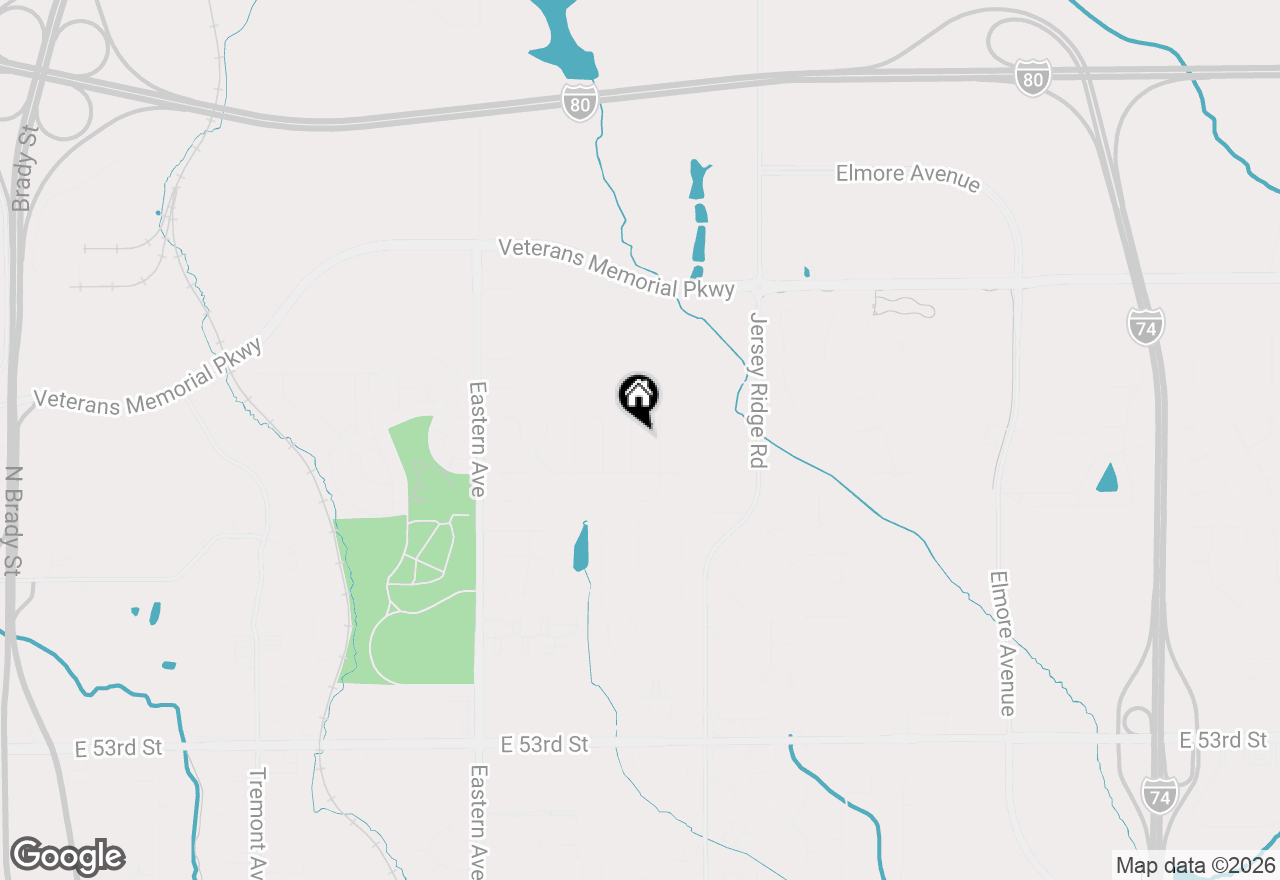 Map of 6109 Thor Avenue, Davenport, IA 52807