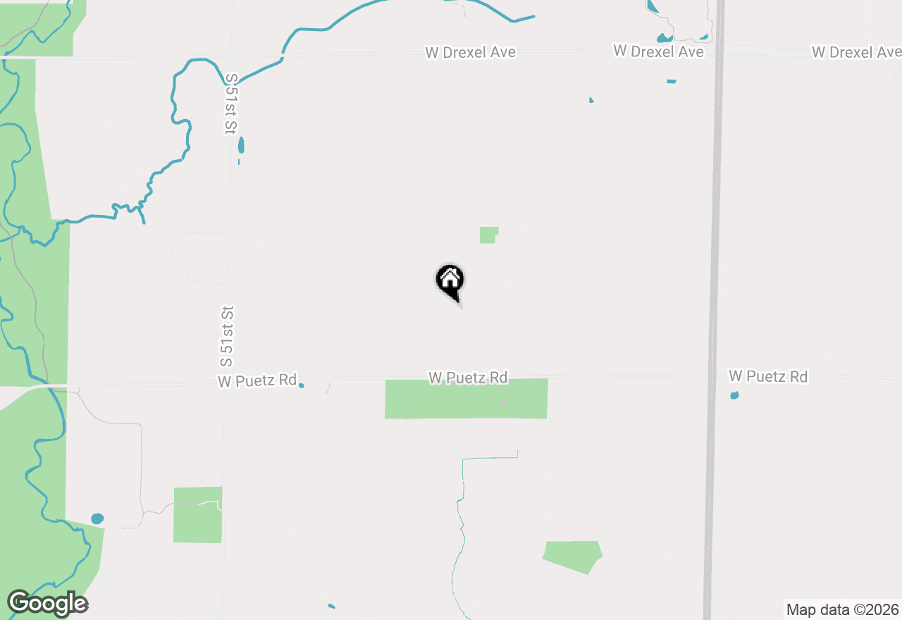 Map of 3927 W Acre Ave, Franklin, WI 53132