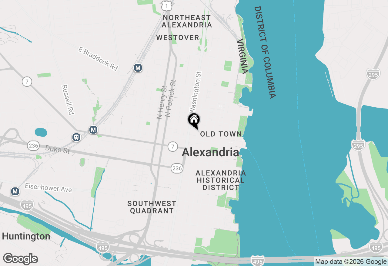 Map of 220 N Saint Asaph Street #20, Alexandria, VA 22314