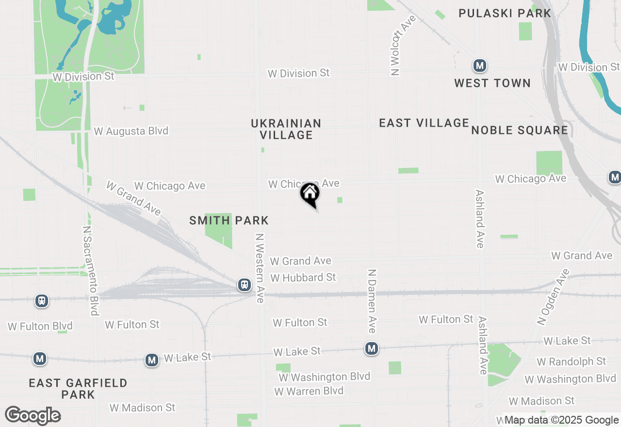 Map of 2209 W Huron Street, Chicago, IL 60612