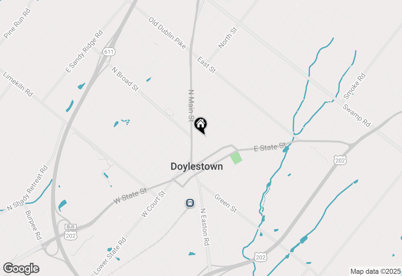 Map of 100 Mechanics Street #2ND FLOOR, Doylestown, PA 18901