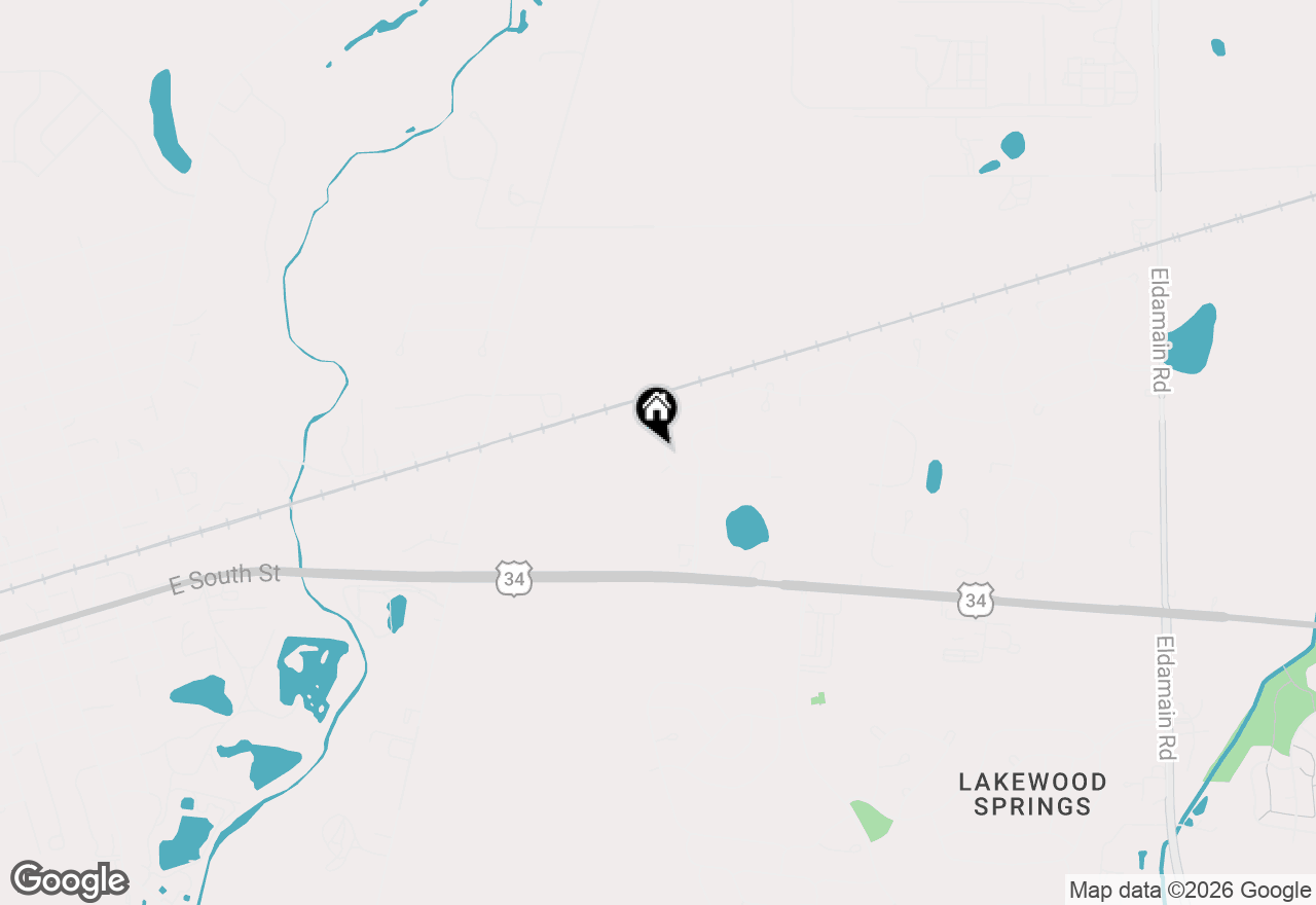 Map of 3011 Hoffman Street, Plano, IL 60545