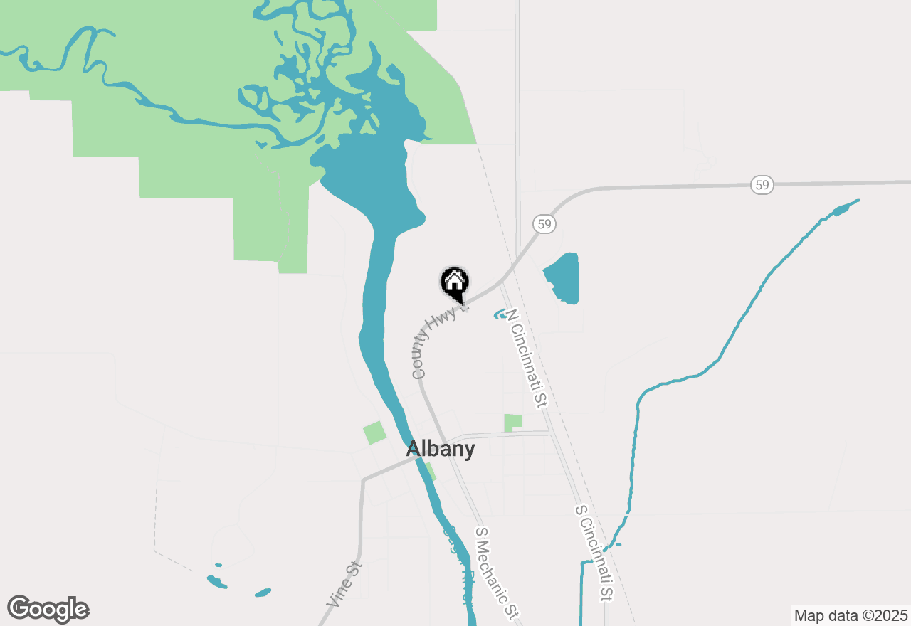 Map of Lt2 Highway 59, Albany, WI 53502