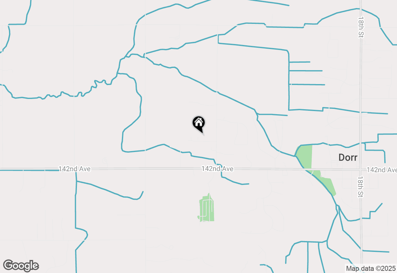 Map of 4240 20th Street, Dorr, MI 49323