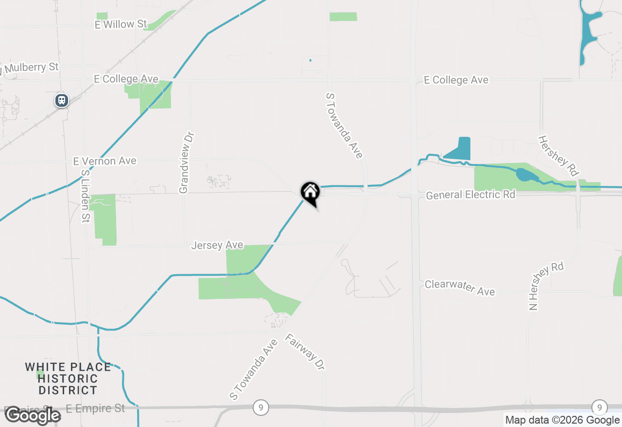 Map of 709 Kathleen Drive, Normal, IL 61761