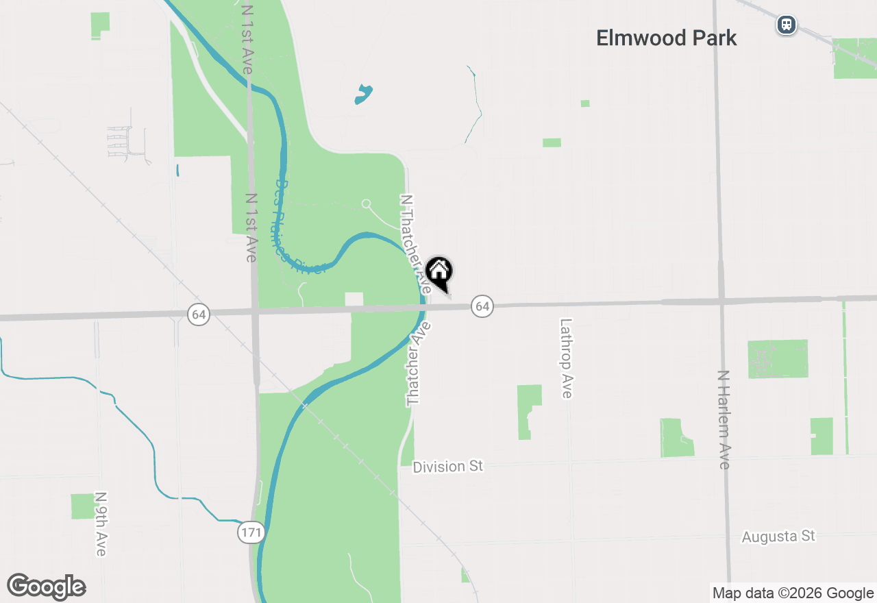 Map of 7908 W North Avenue #201C, Elmwood Park, IL 60707