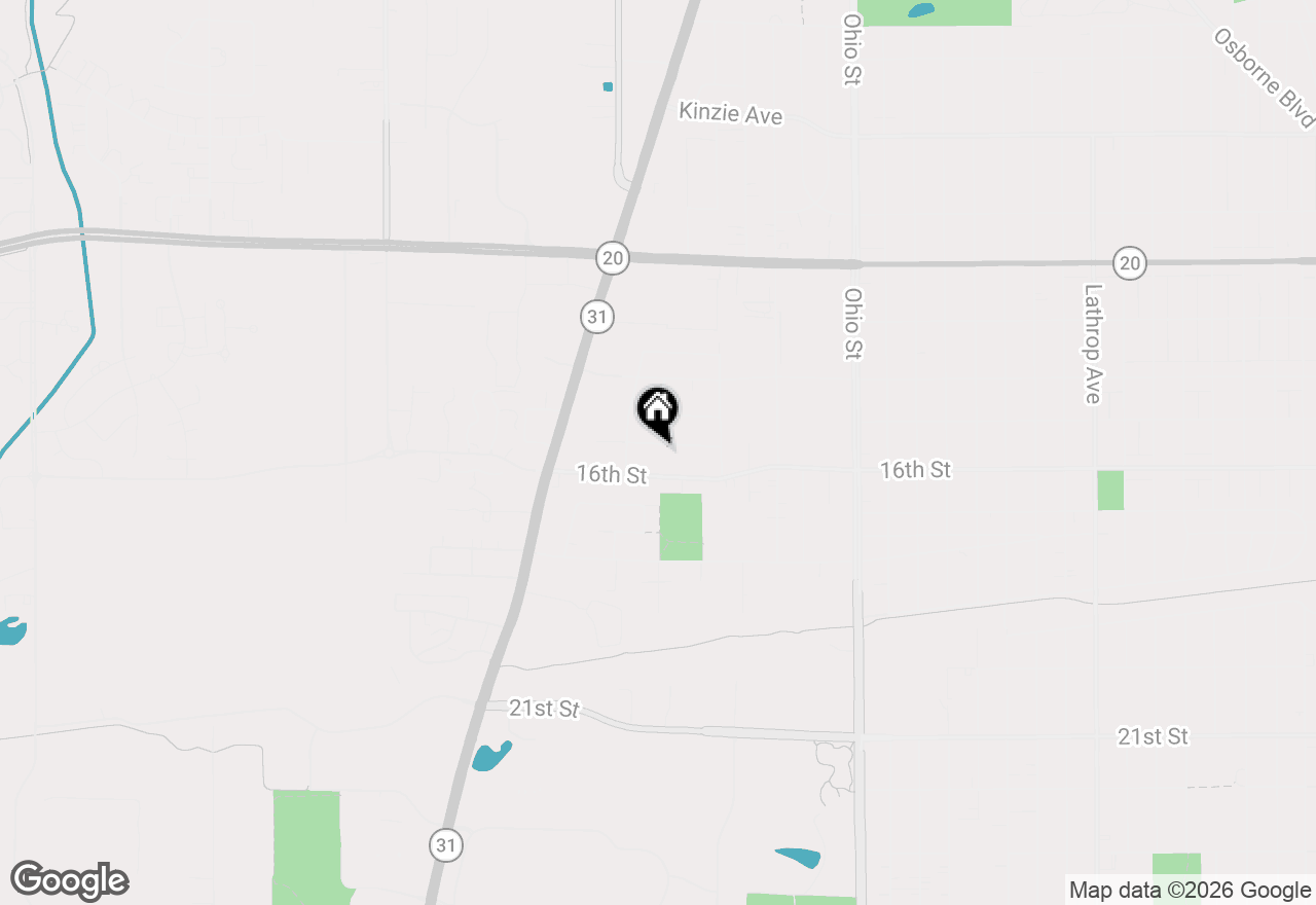 Map of 5331 Marboro Dr, Racine, WI 53406