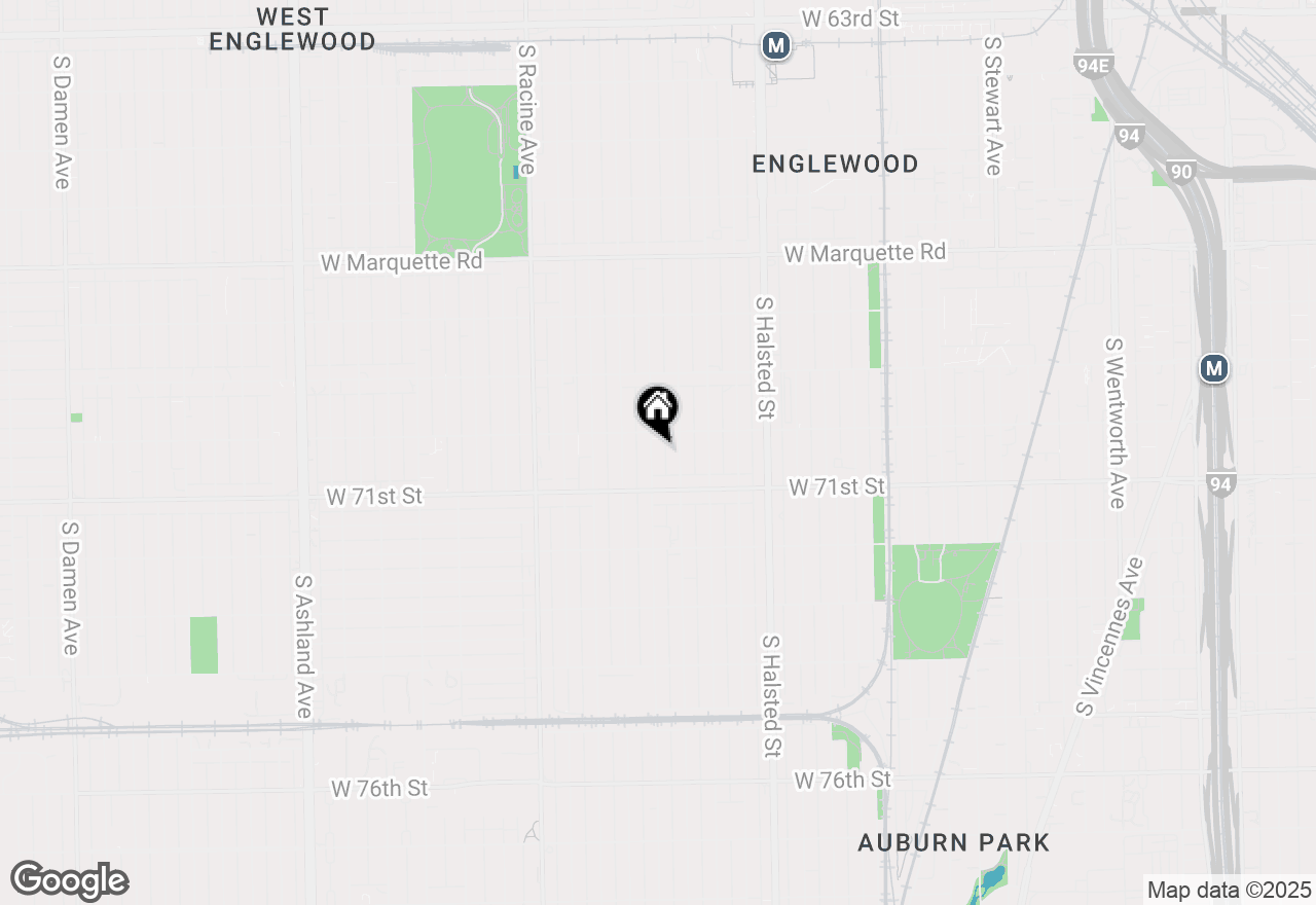 Map of 7019 S Morgan Street, Chicago, IL 60621