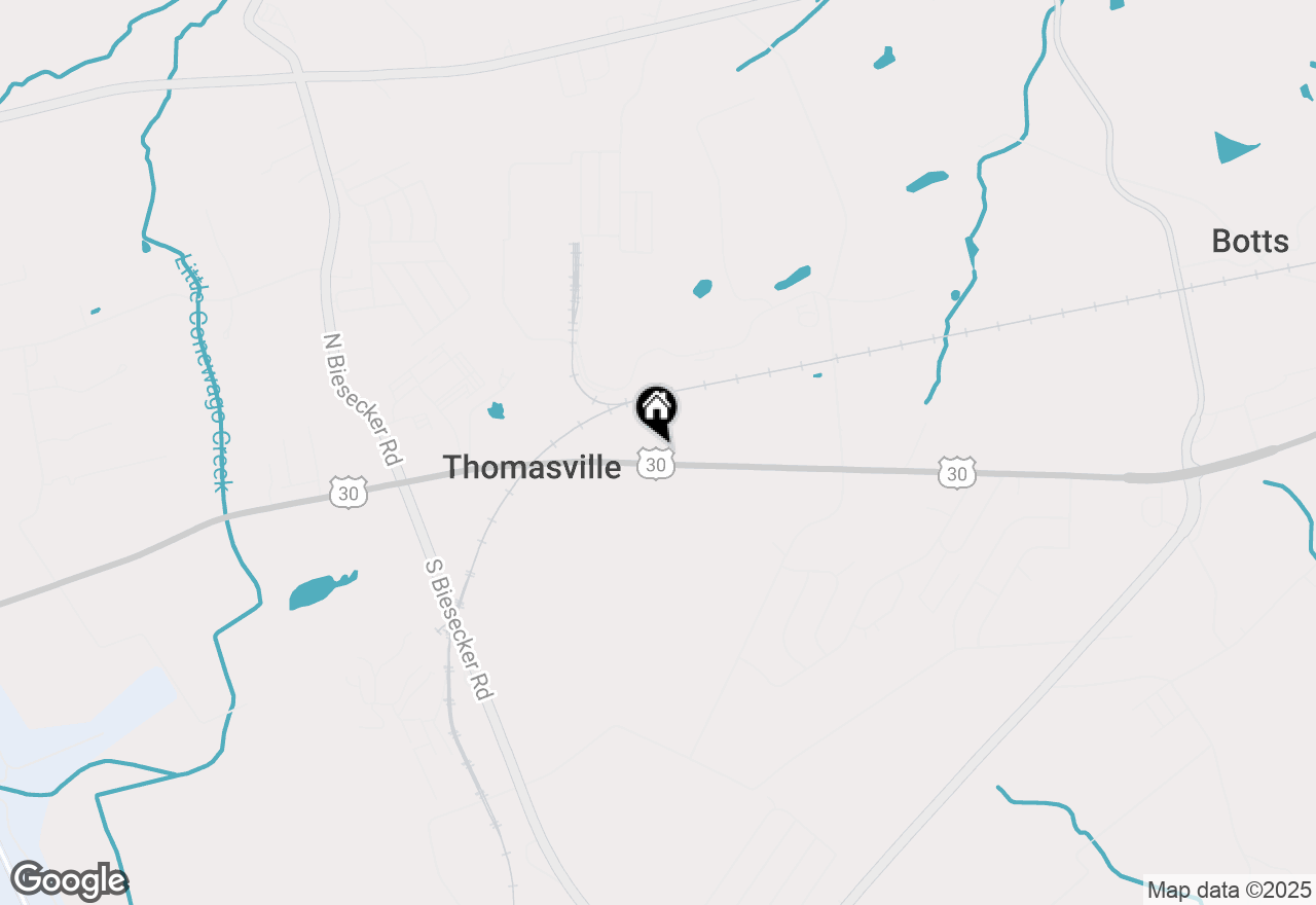 Map of 5077 Lincoln Highway W, Thomasville, PA 17364