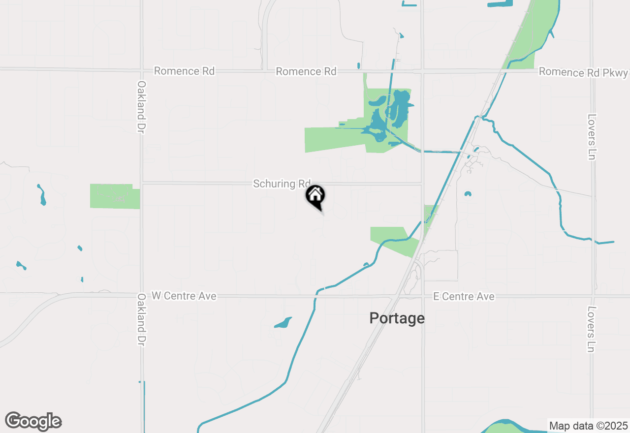 Map of 7640/7650 Timbercreek Court, Portage, MI 49024