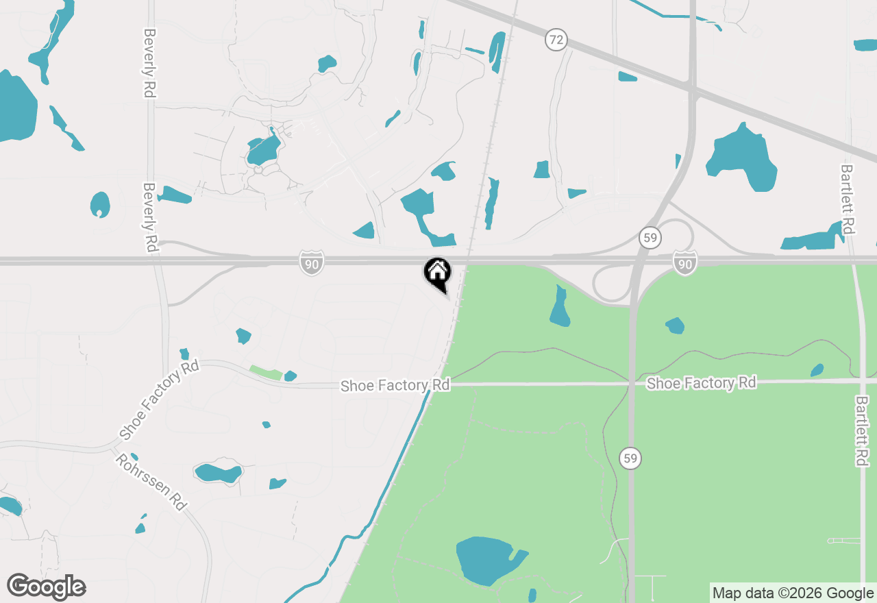 Map of 2045 Morningview Drive, Hoffman Estates, IL 60192