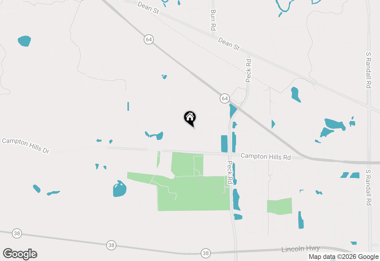 Map of 3N288 Bernice Drive, St. Charles, IL 60175