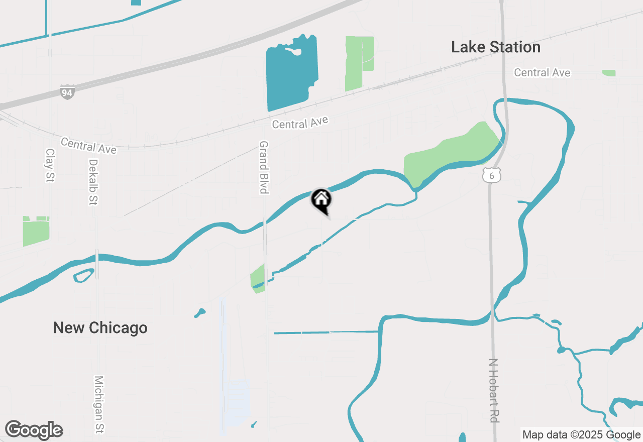 Map of 2750 Old Hobart Street, Lake Station, IN 46405