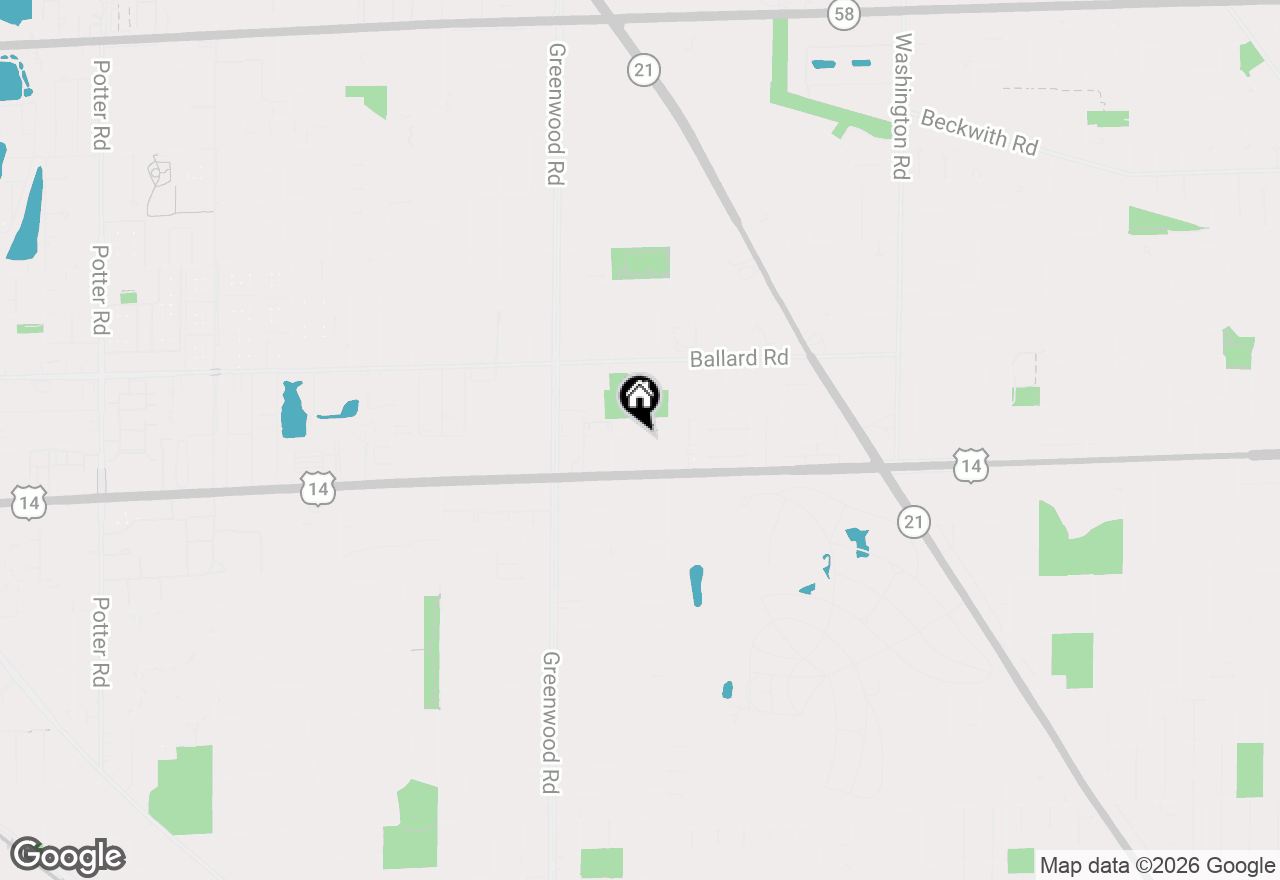 Map of 8435 W Oak Avenue, Niles, IL 60714