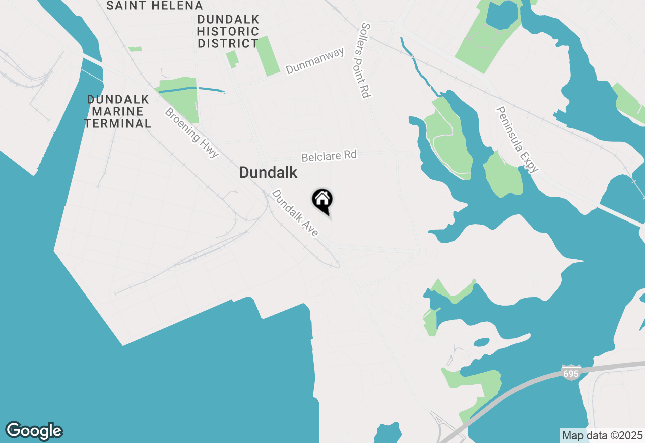 Map of 3530 Mcshane Way, Baltimore, MD 21222