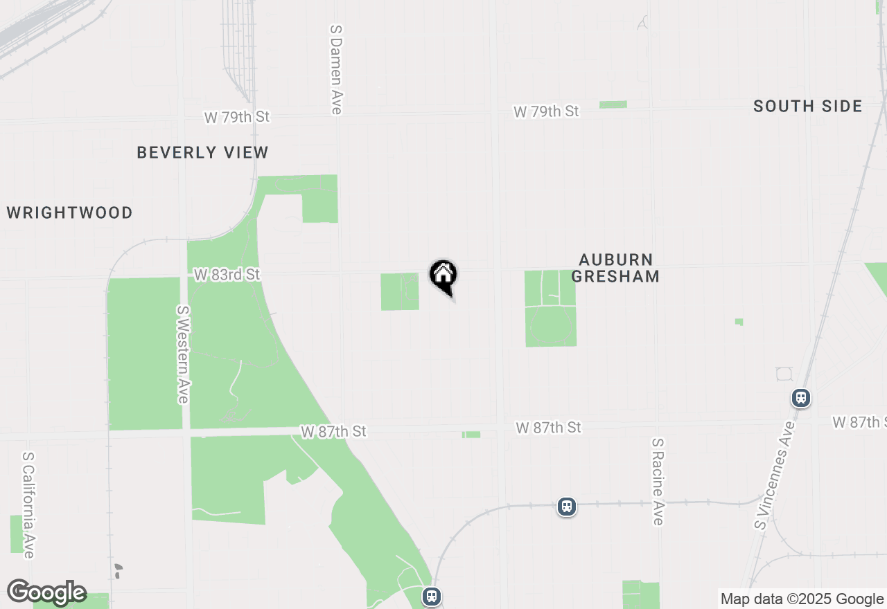 Map of 8353 S Hermitage Avenue, Chicago, IL 60620