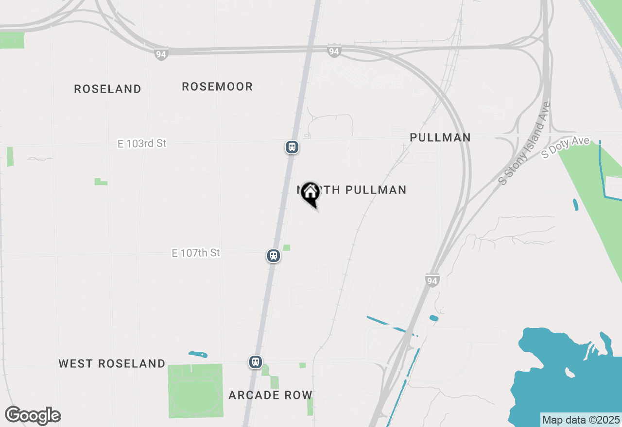 Map of 715 E 105th Place, Chicago, IL 60628
