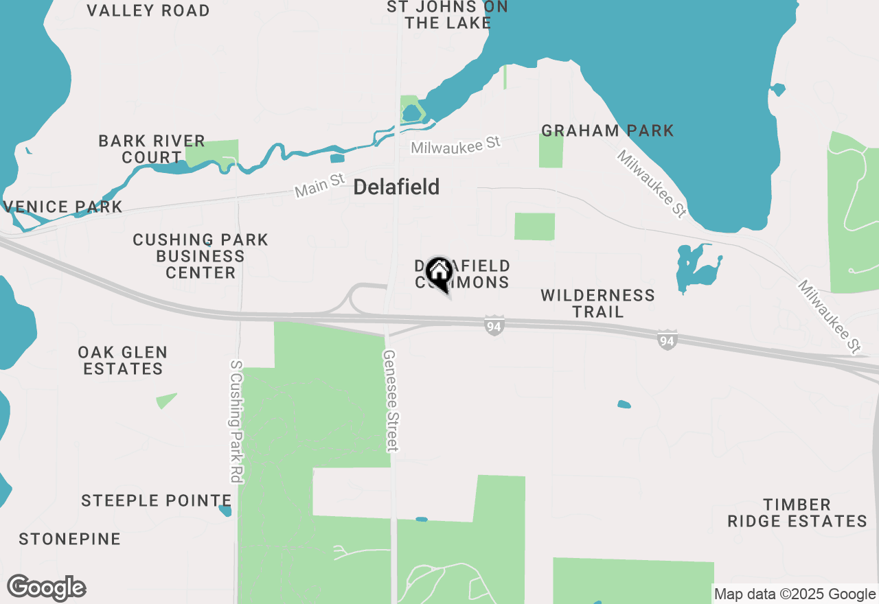 Map of 732 Poplar Path, Delafield, WI 53018