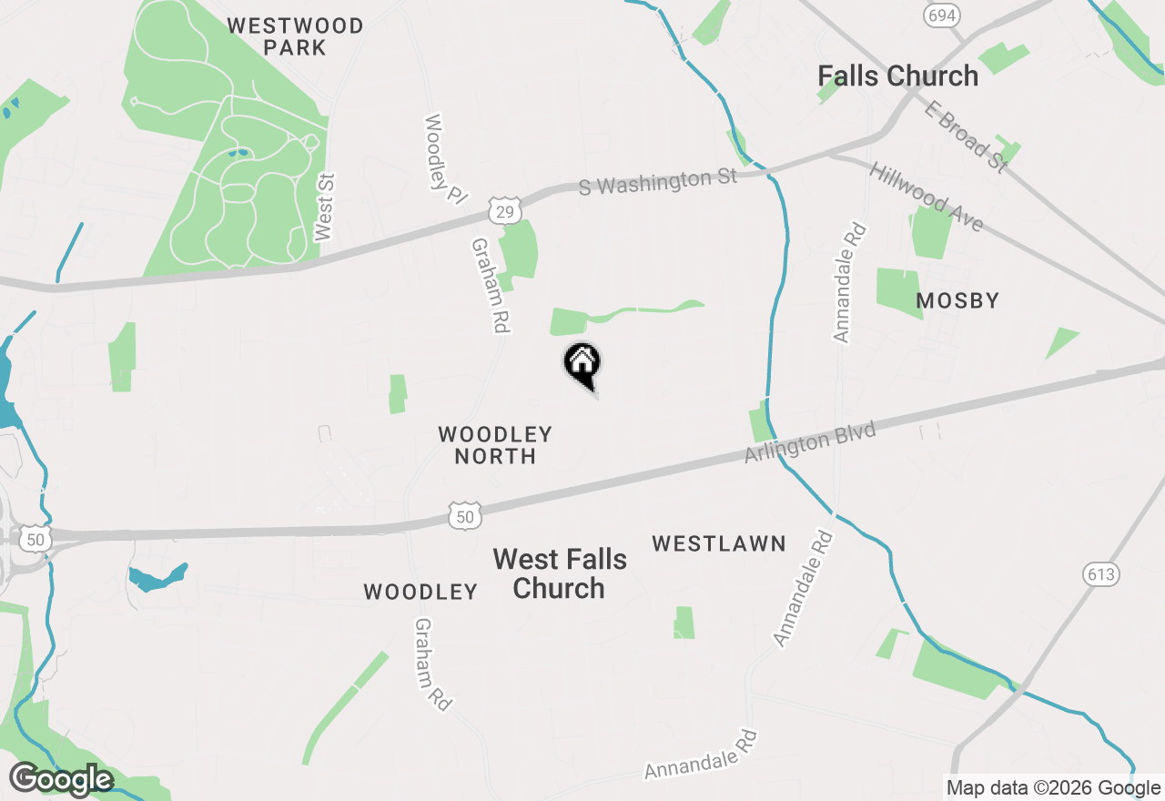 Map of 7005 Jefferson Avenue, Falls Church, VA 22042