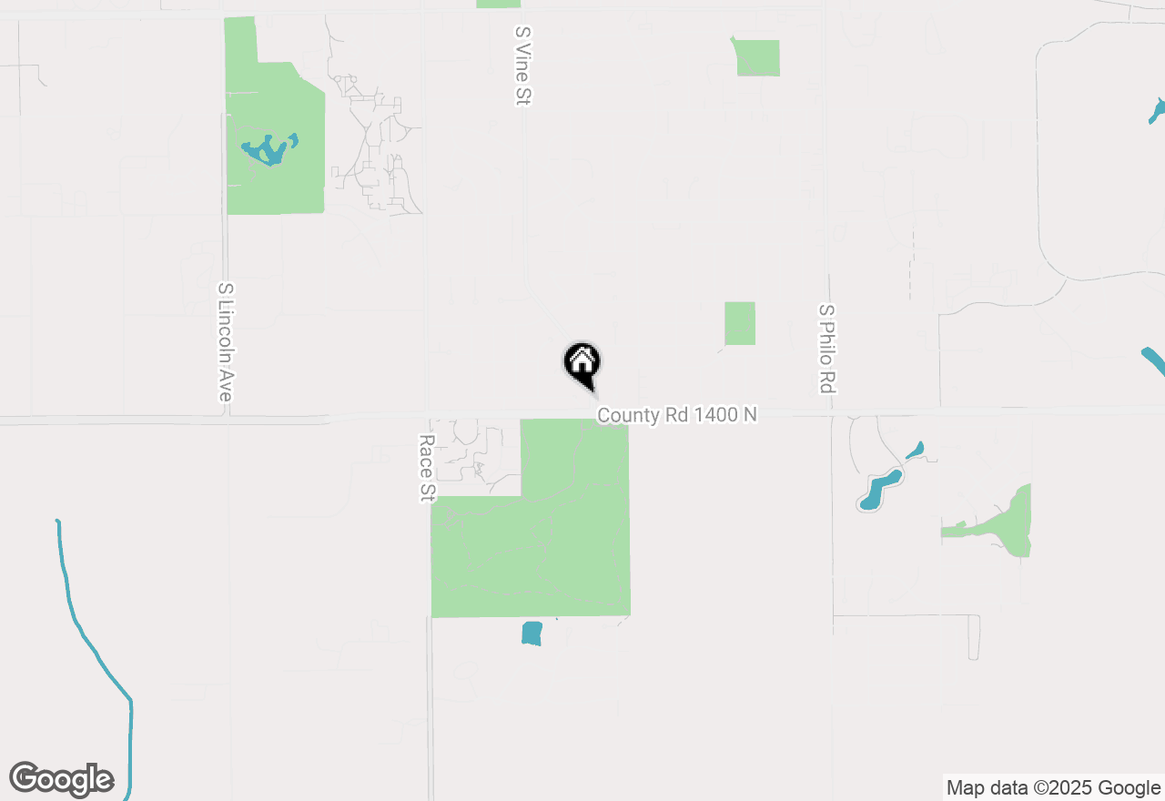 Map of 403 E Willard Street, Urbana, IL 61801