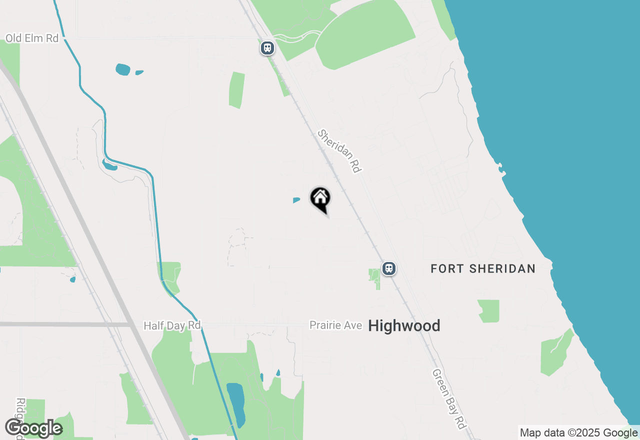 Map of 525 N Lockard Lane, Highwood, IL 60040