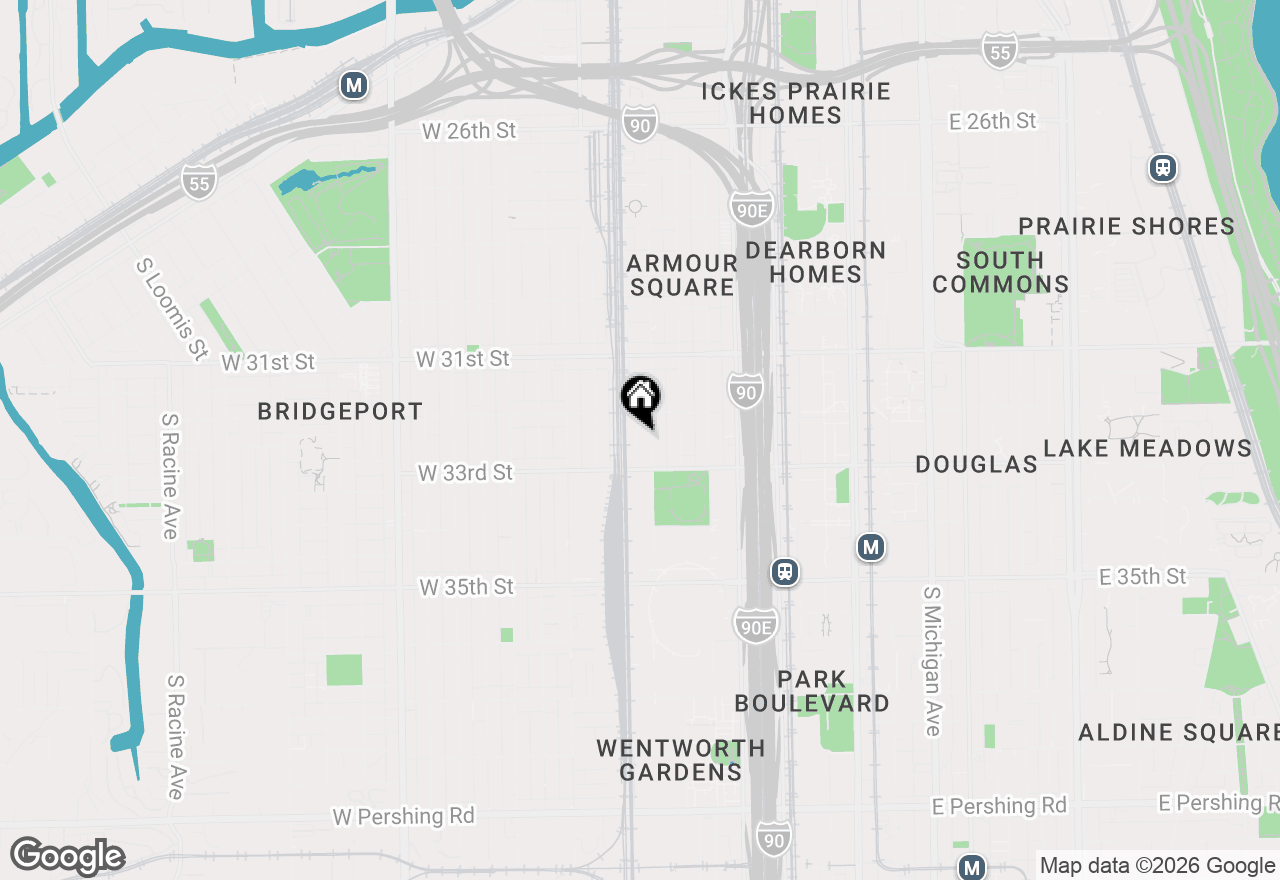 Map of 3227 S Stewart Avenue, Chicago, IL 60616