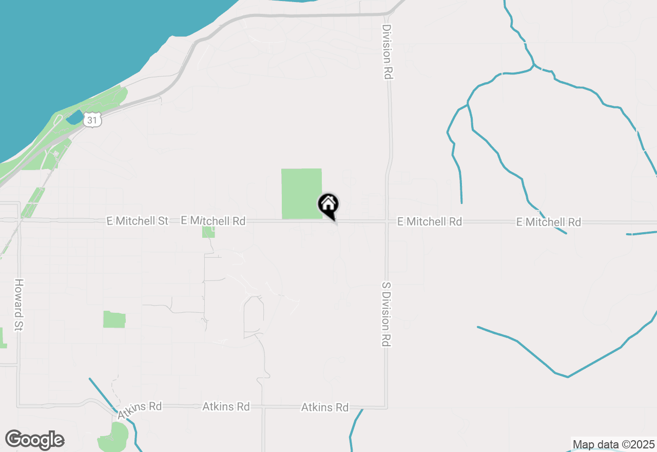 Map of 1982 E Mitchell Road, Petoskey, MI 49770