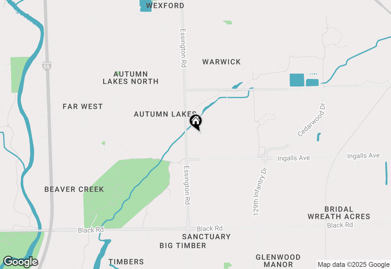 Map of 1422 Citadel Drive, Joliet, IL 60435