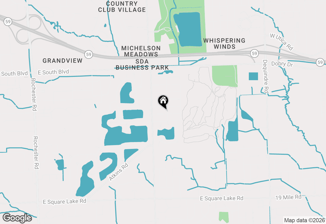 Map of 2075 Gulliver Drive, Troy, MI 48085