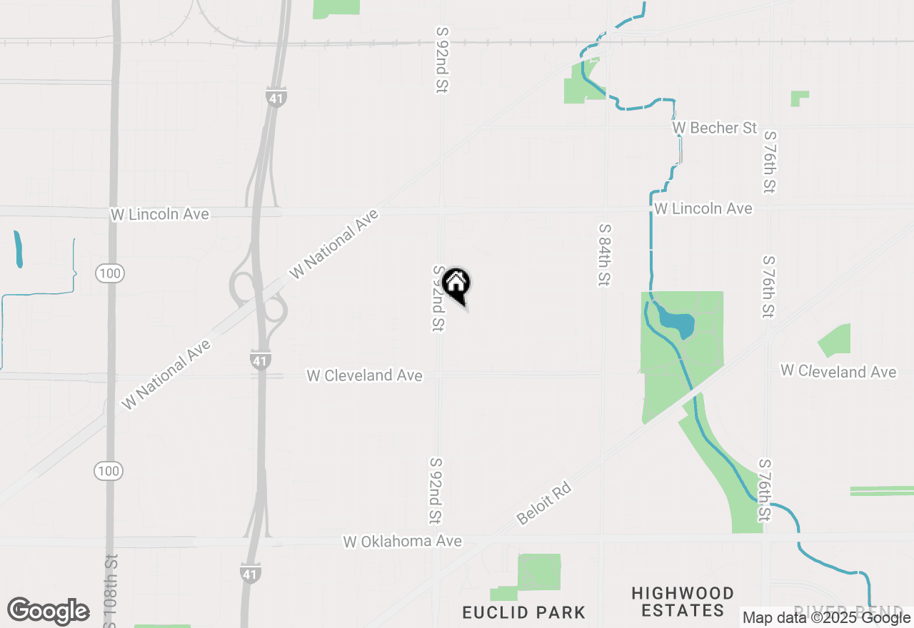 Map of 2563 S 91st St, West Allis, WI 53227