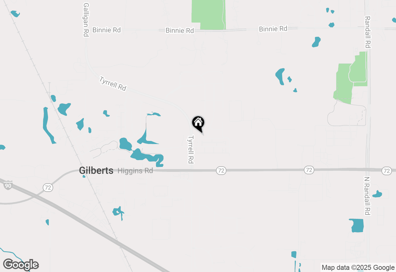 Map of 104 Valencia Parkway #104, Gilberts, IL 60136