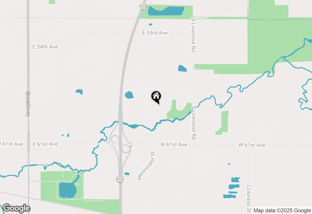 Map of 1517 Alabama Street, Hobart, IN 46342