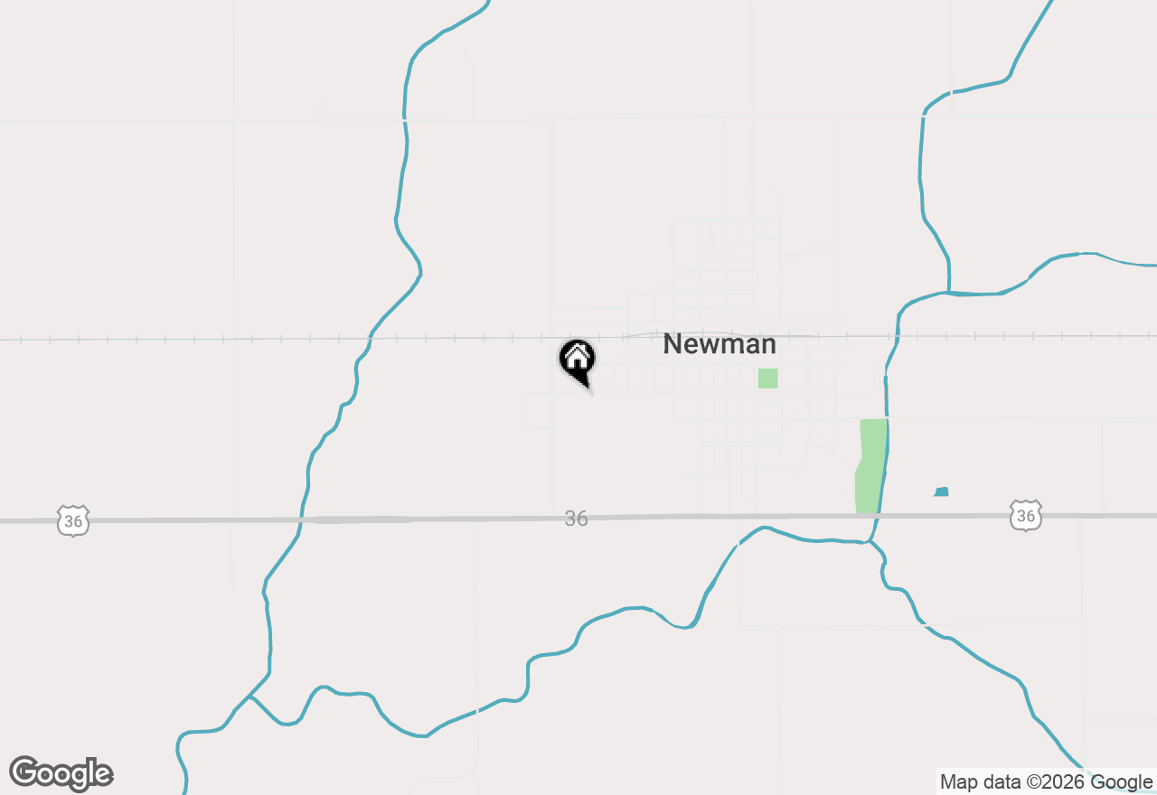 Map of 704 W Green Street, Newman, IL 61942