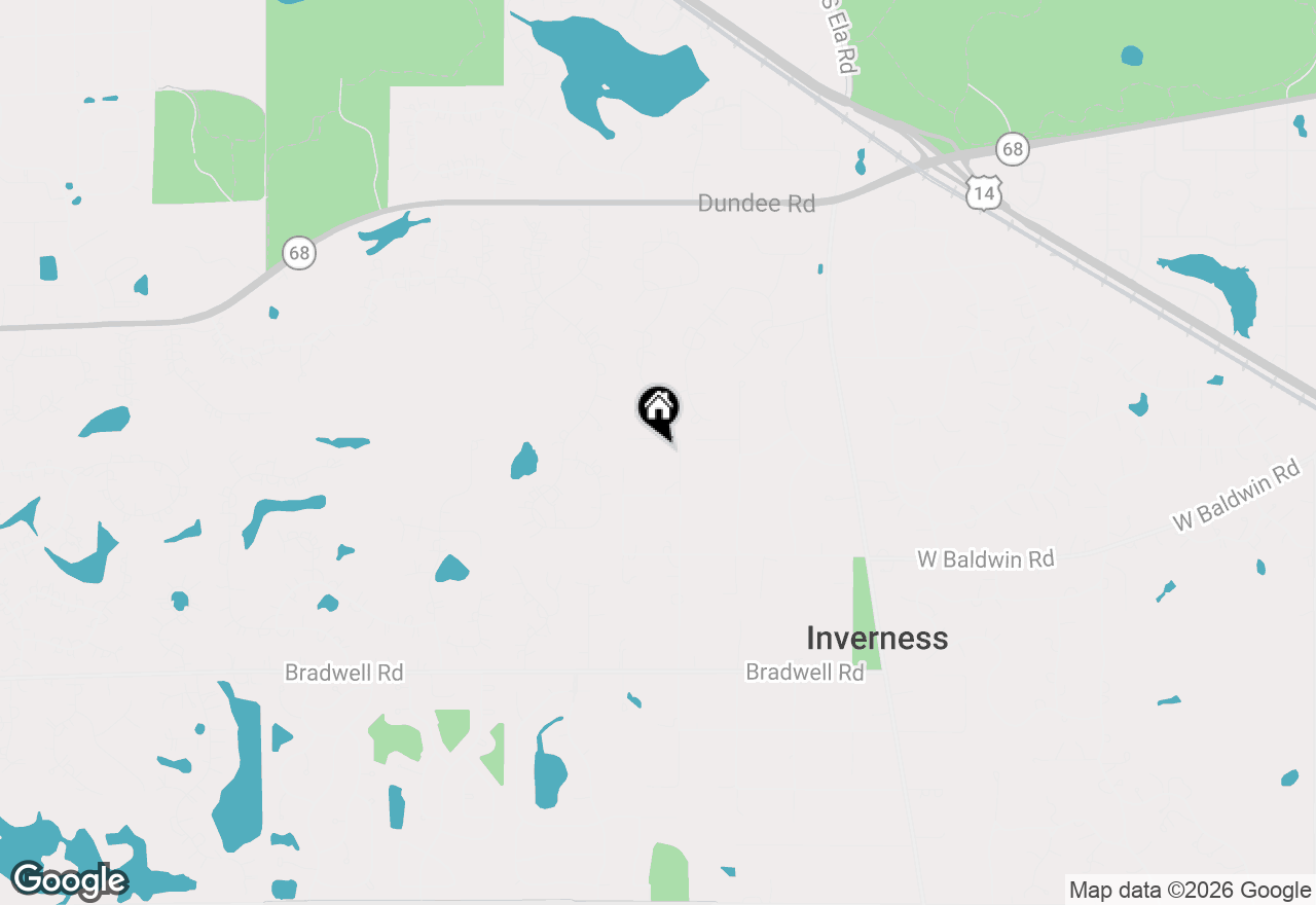 Map of 107 Roxborough Place, Inverness, IL 60010