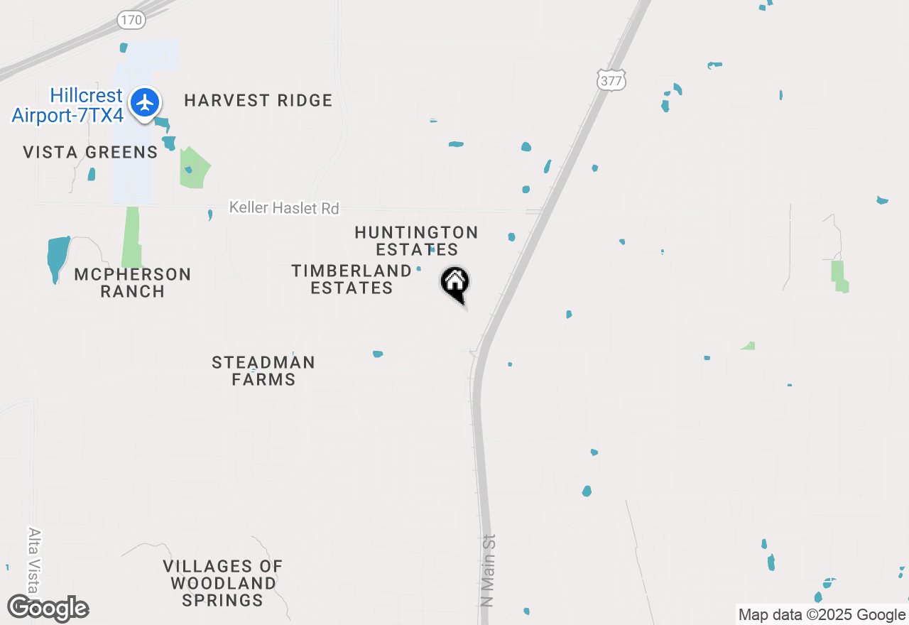 Map of 12737 Northern Pine Drive, Fort Worth, TX 76244