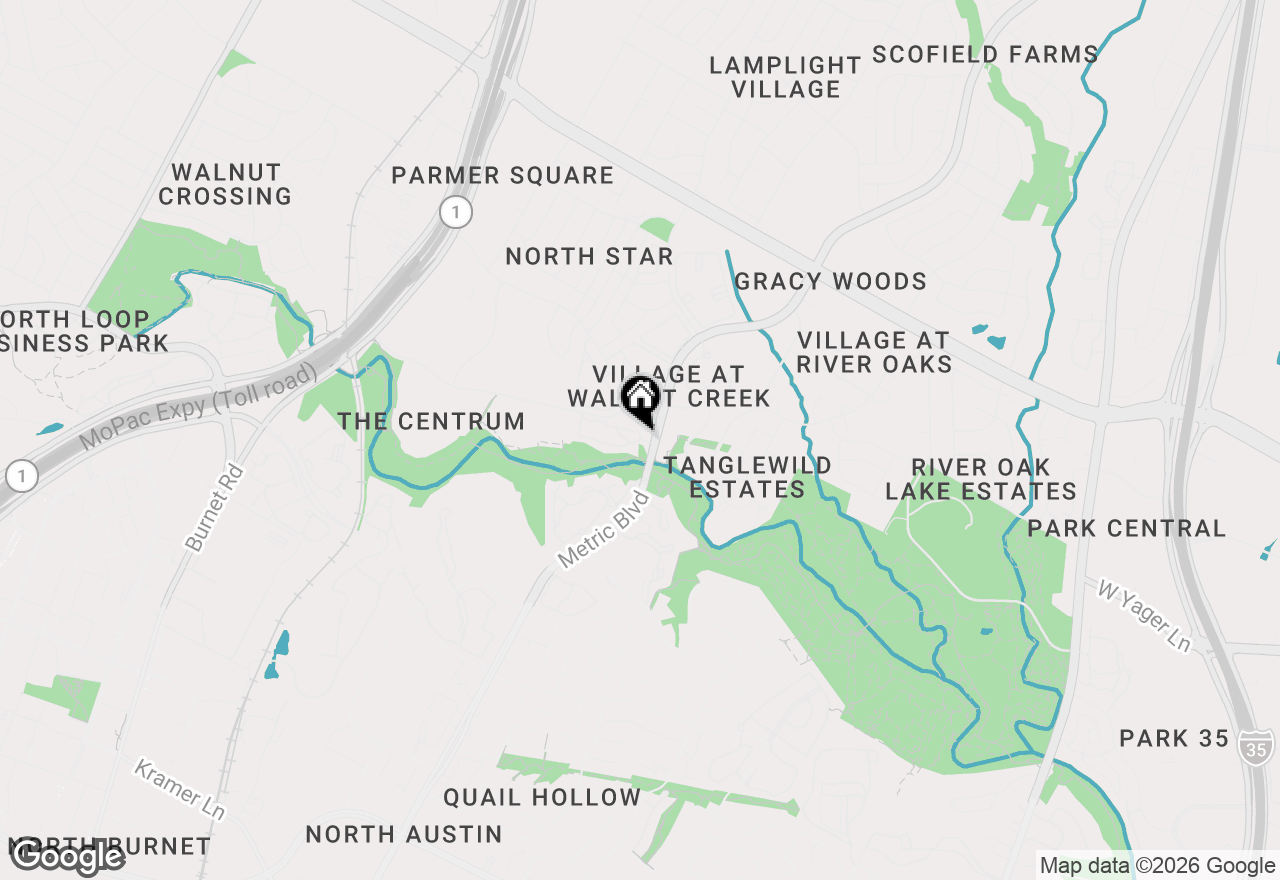 Map of 12166 Metric Blvd #230, Austin, TX 78758