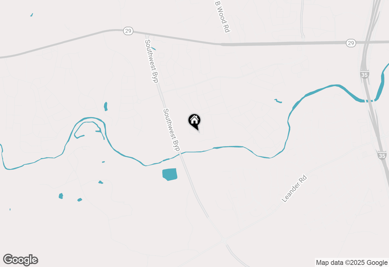 Map of 1524 Rodeo Ridge Dr, Georgetown, TX 78628