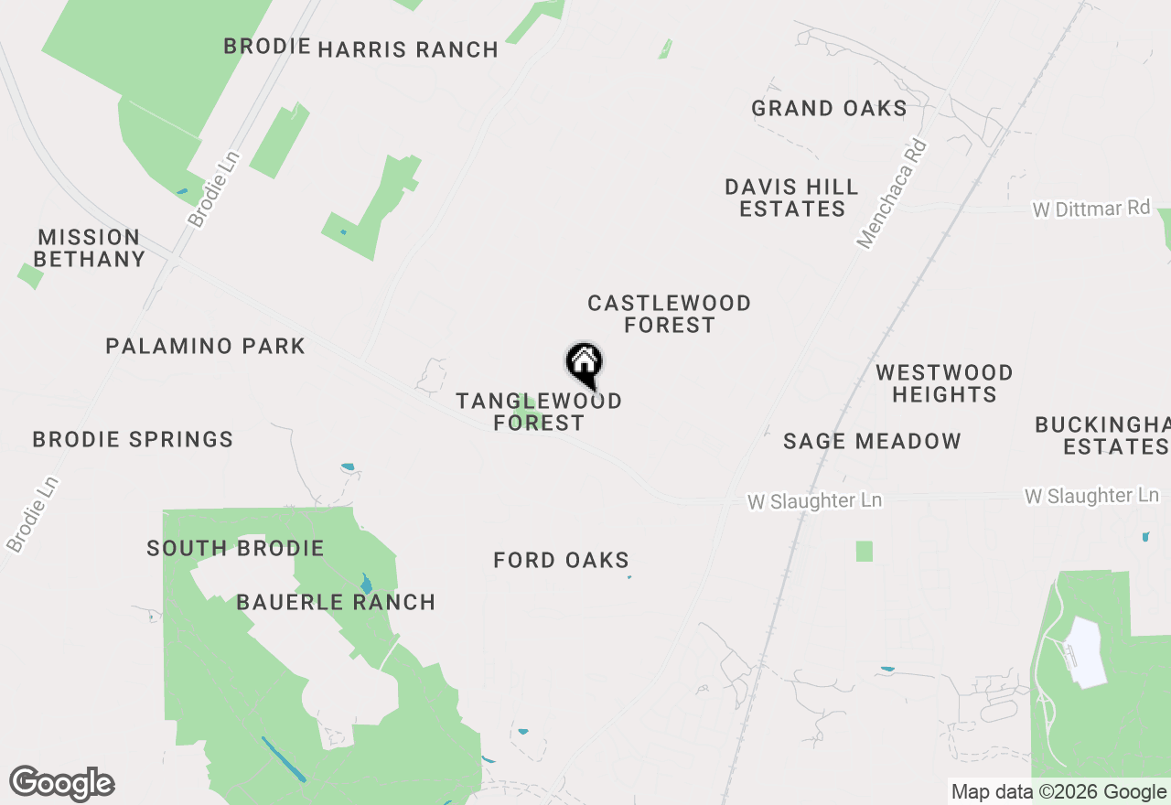 Map of 9831 Briar Ridge Dr, Austin, TX 78748