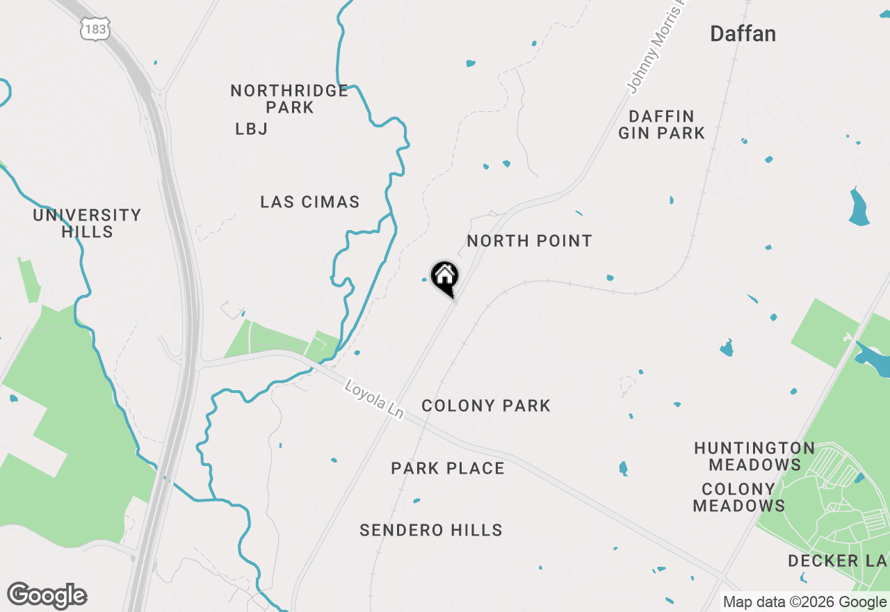 Map of 7109 Boyle Dr, Austin, TX 78724
