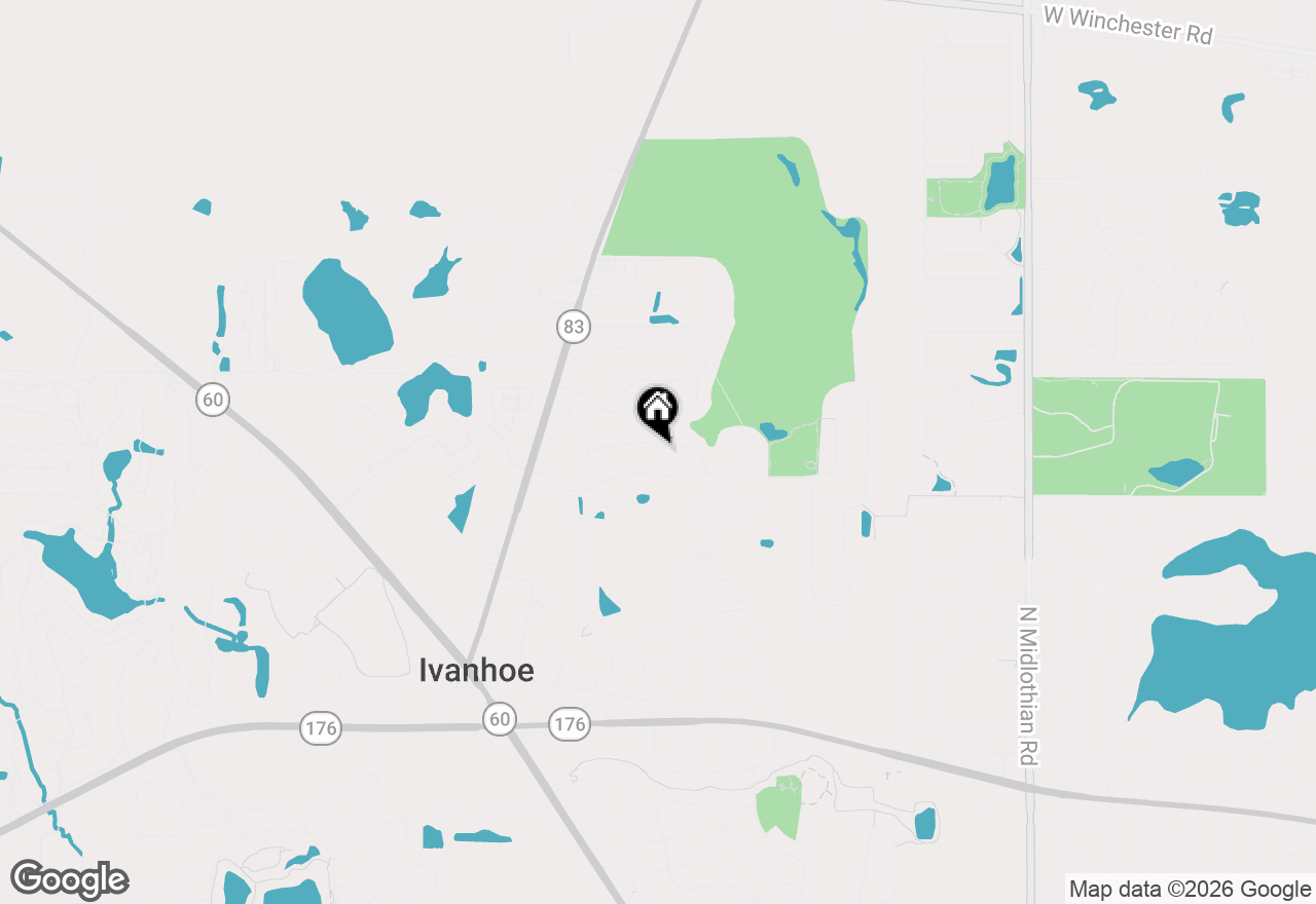 Map of 2221 Somerset Lane, Mundelein, IL 60060