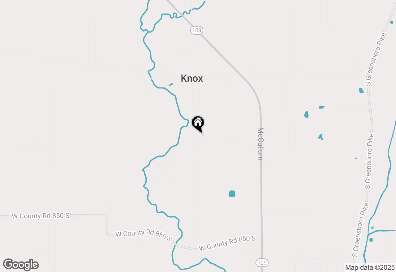 Map of 7916 S Grant City Road, Knightstown, IN 46148