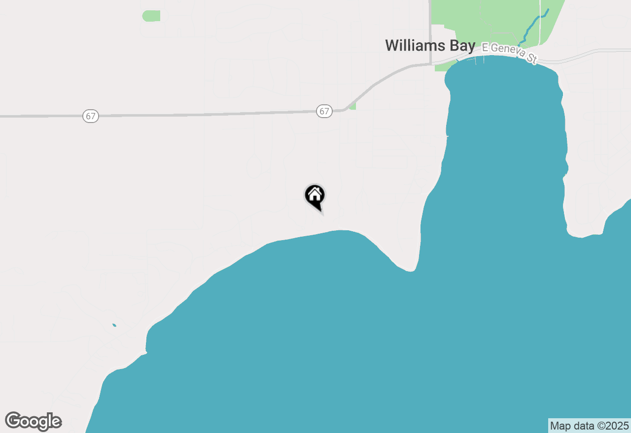 Map of 243 Constance Blvd, Williams Bay, WI 53191