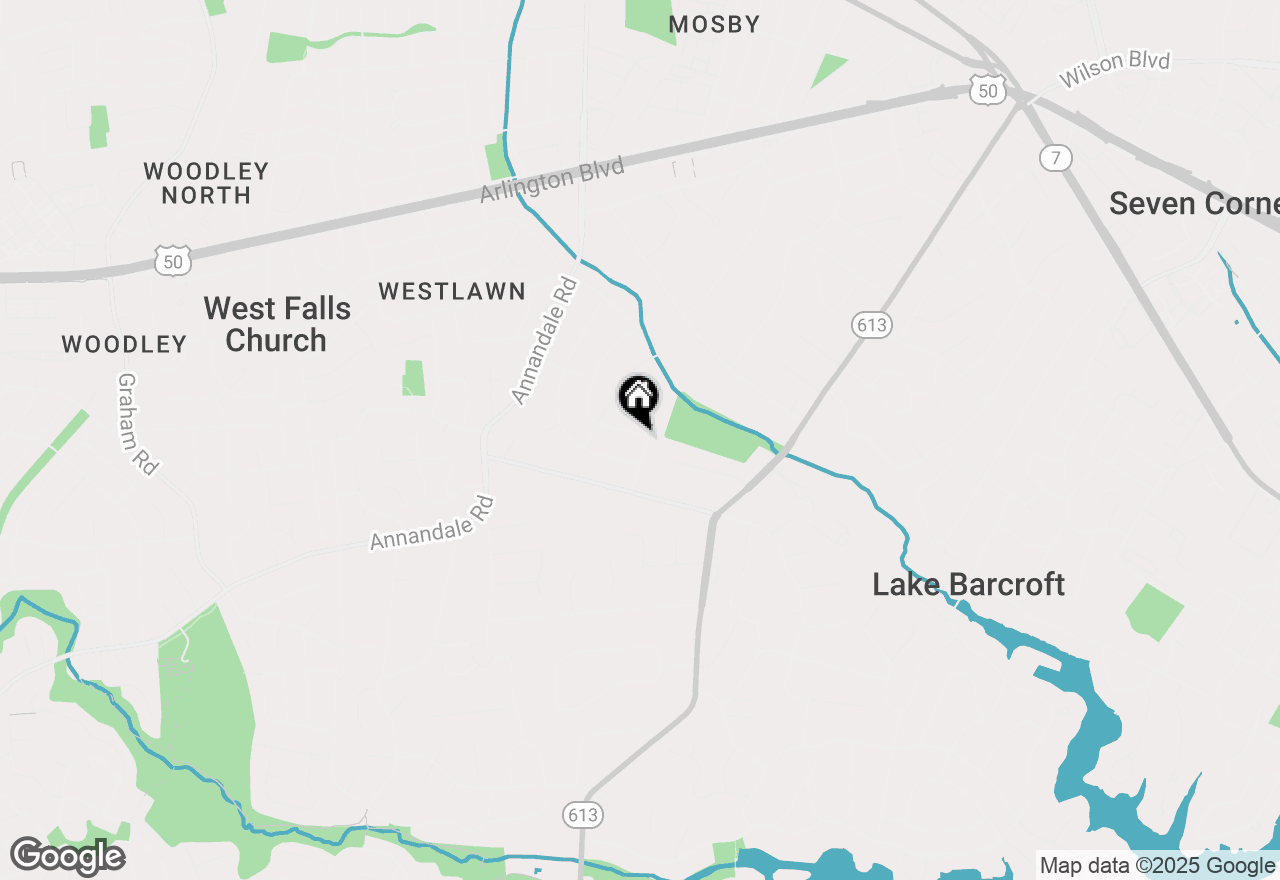 Map of 3215 Cofer Road, Falls Church, VA 22042