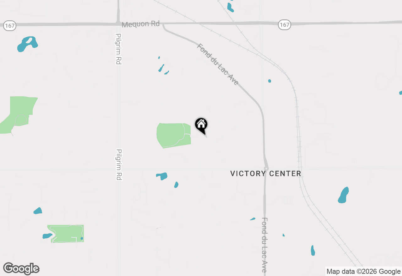 Map of N105W14697 Lincoln Dr, Germantown, WI 53022