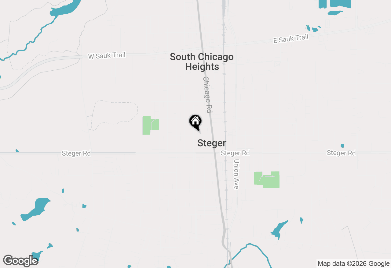 Map of 3245 Halsted Street, Steger, IL 60475